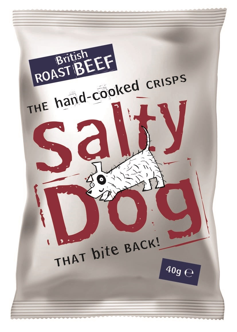 Salty Dog - British Roast Beef 24x40g