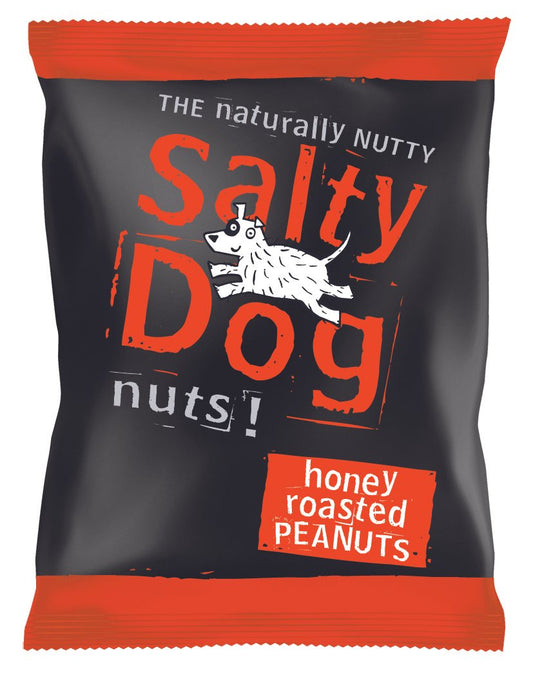 Salty Dog Honey Roasted Peanuts 24x45g (dated 30/11/25 - 25% off)