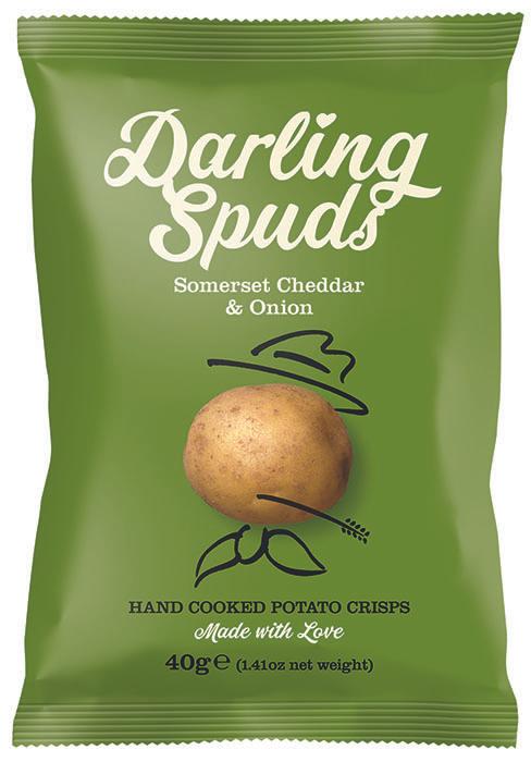 Darling Spuds 30x40g Somerset Cheddar & Onion