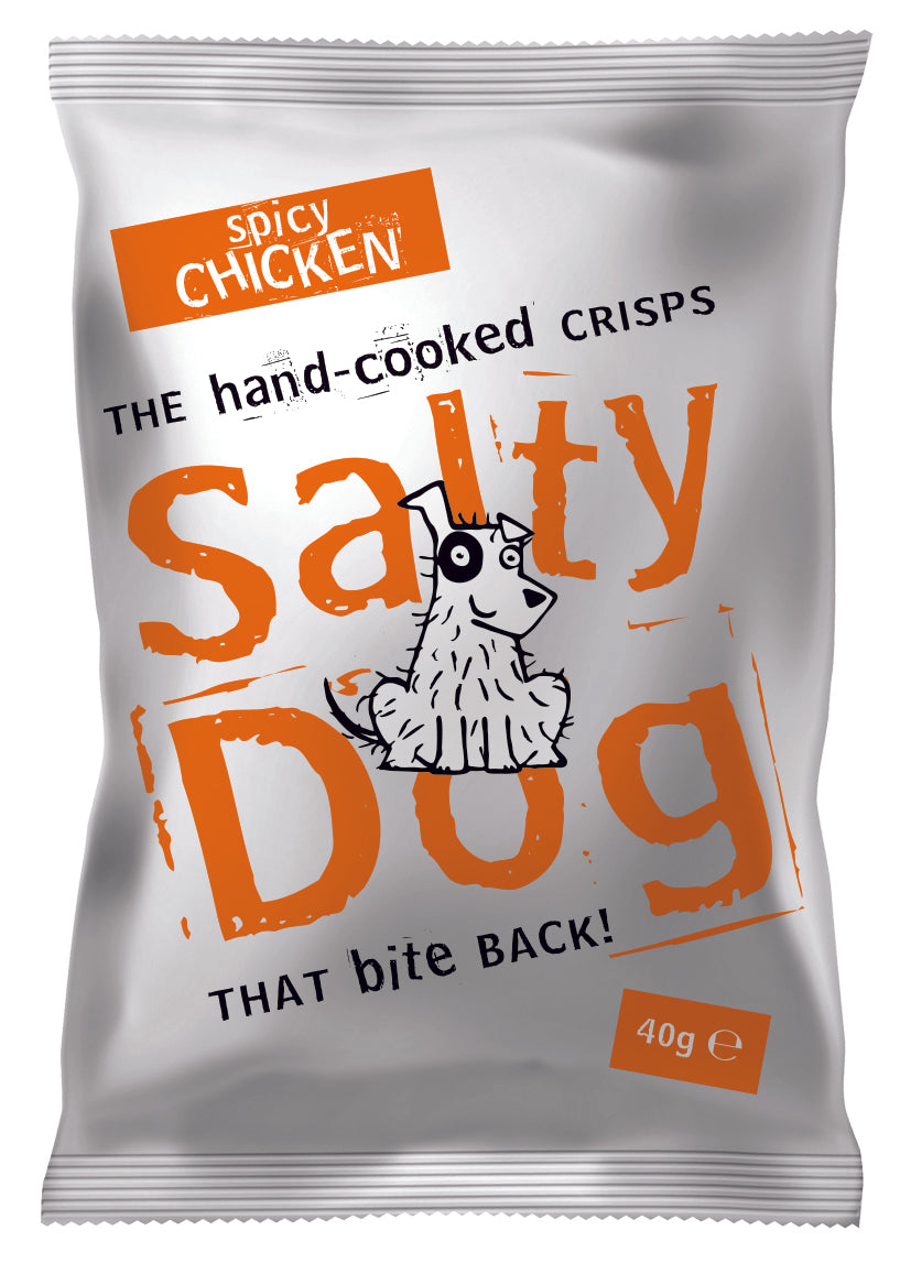 Salty Dog - Spicy Chicken 24x40g