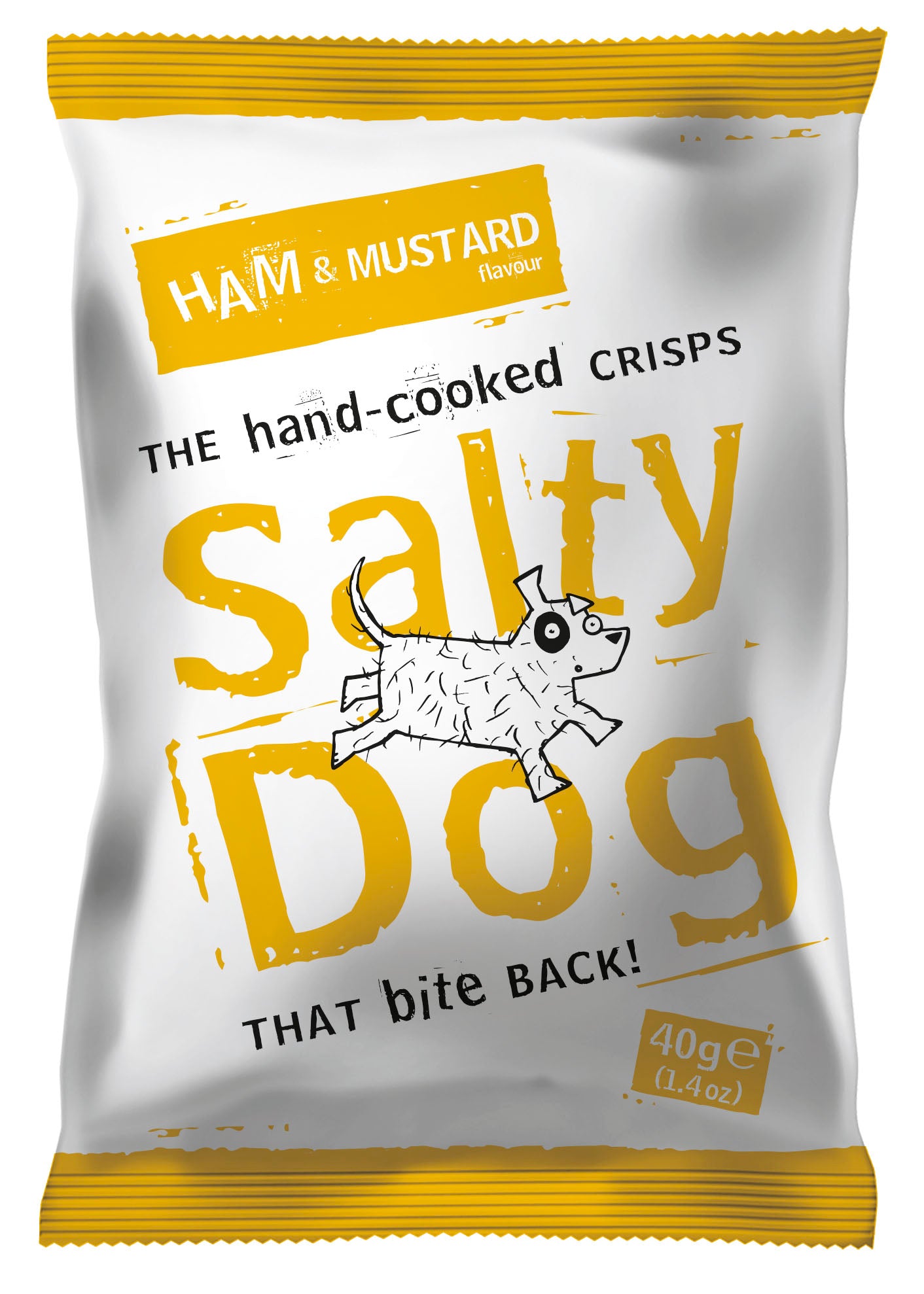 Salty Dog - Ham and Mustard 24x40g