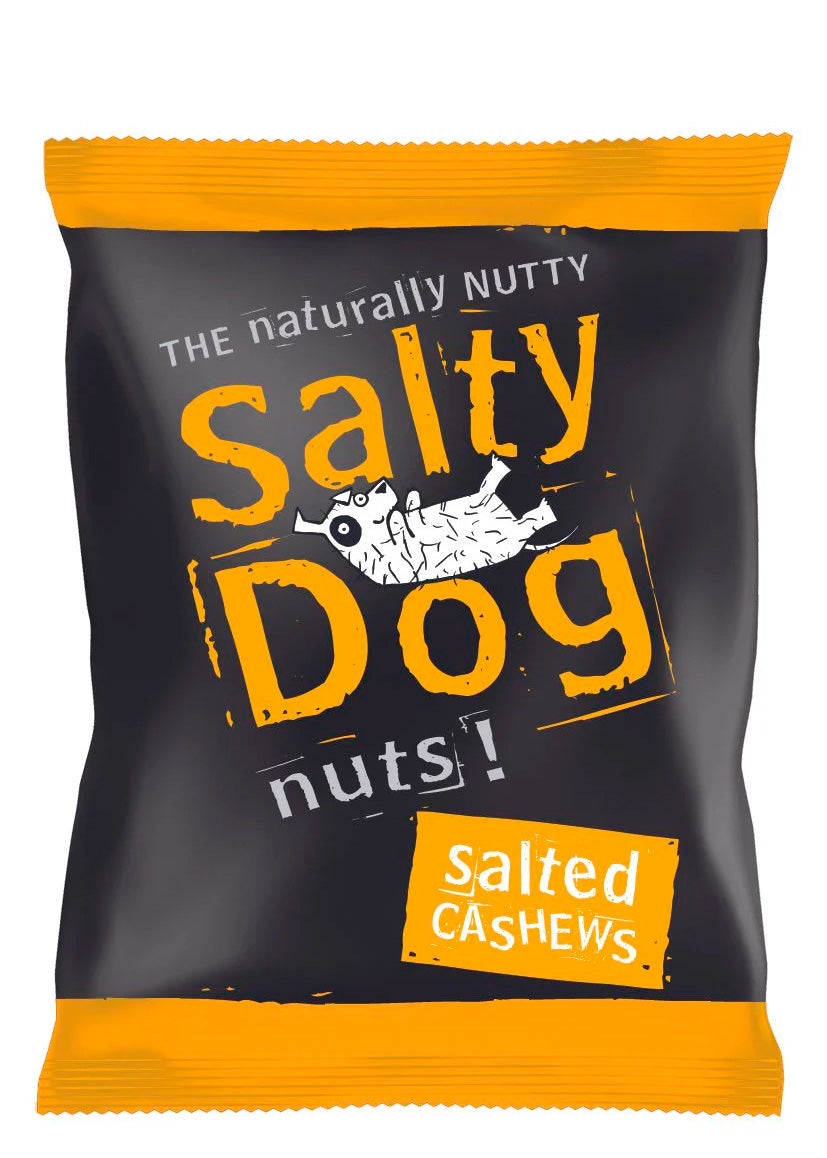 Salty Dog Salted Cashews 24x30g