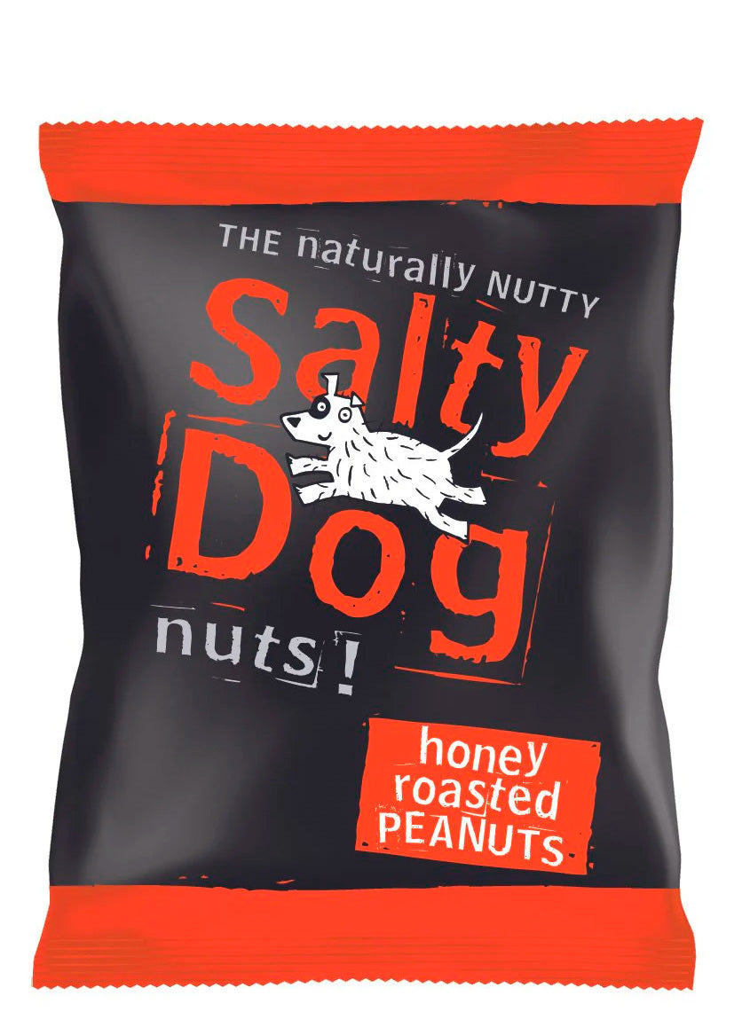 Salty Dog Honey Roasted Peanuts 24x45g