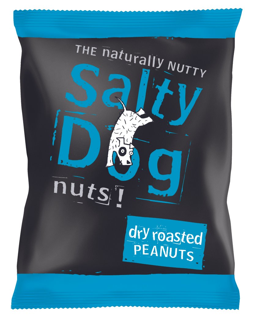 Salty Dog Dry Roasted Peanuts 24x45g